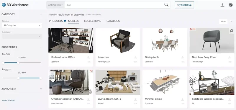 Blocos para SketchUp: O Guia Completo para Encontrar, Usar e Criar