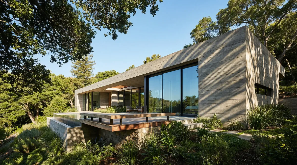 Casa de Concreto: A Revolução Arquitetônica do Design Modern