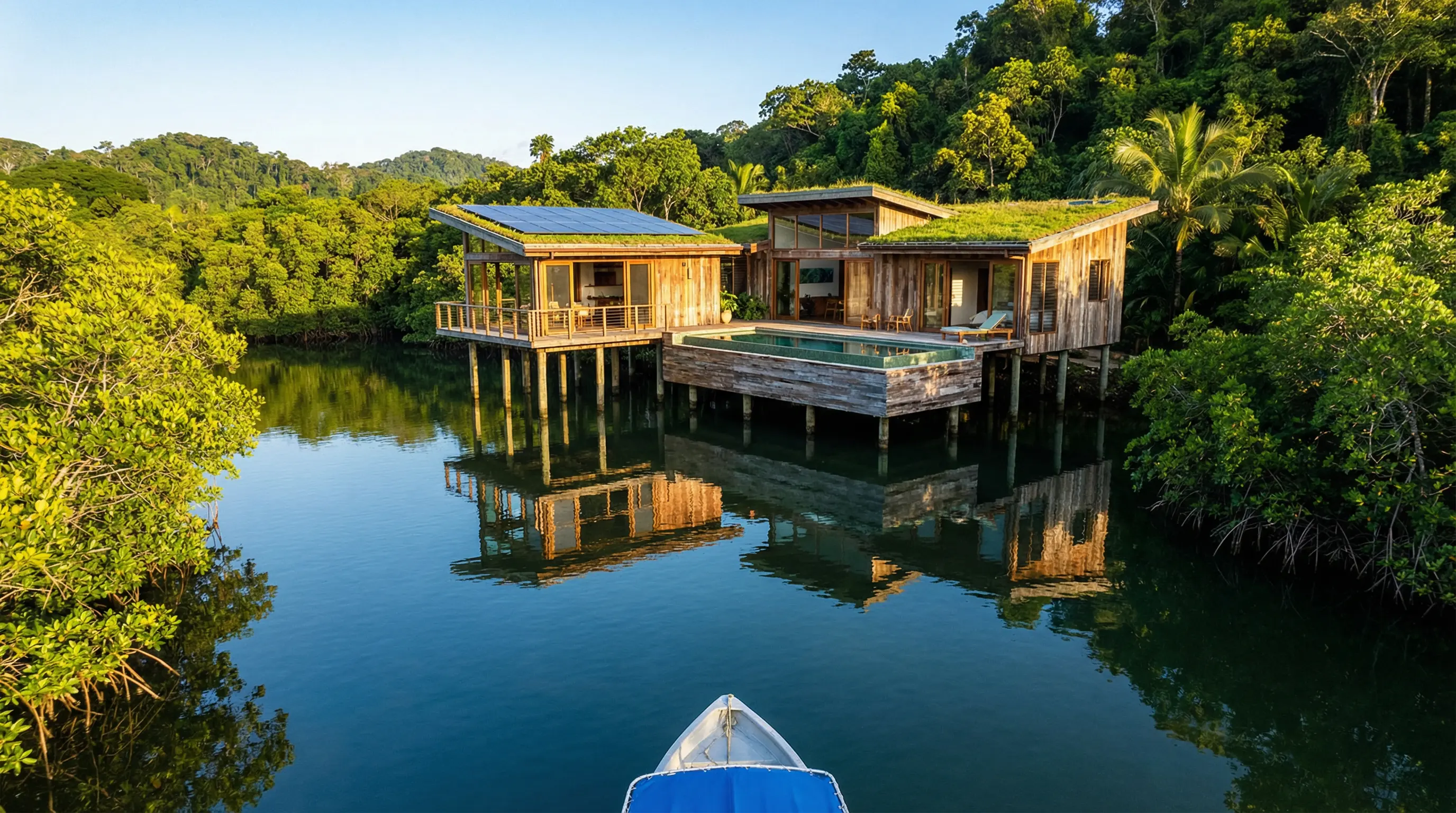 Casas de Palafitas: Uma Solução Arquitetônica Sustentável e 