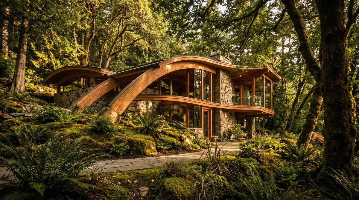 Descubra a Beleza e a Harmonia da Arquitetura Orgânica: Uma 