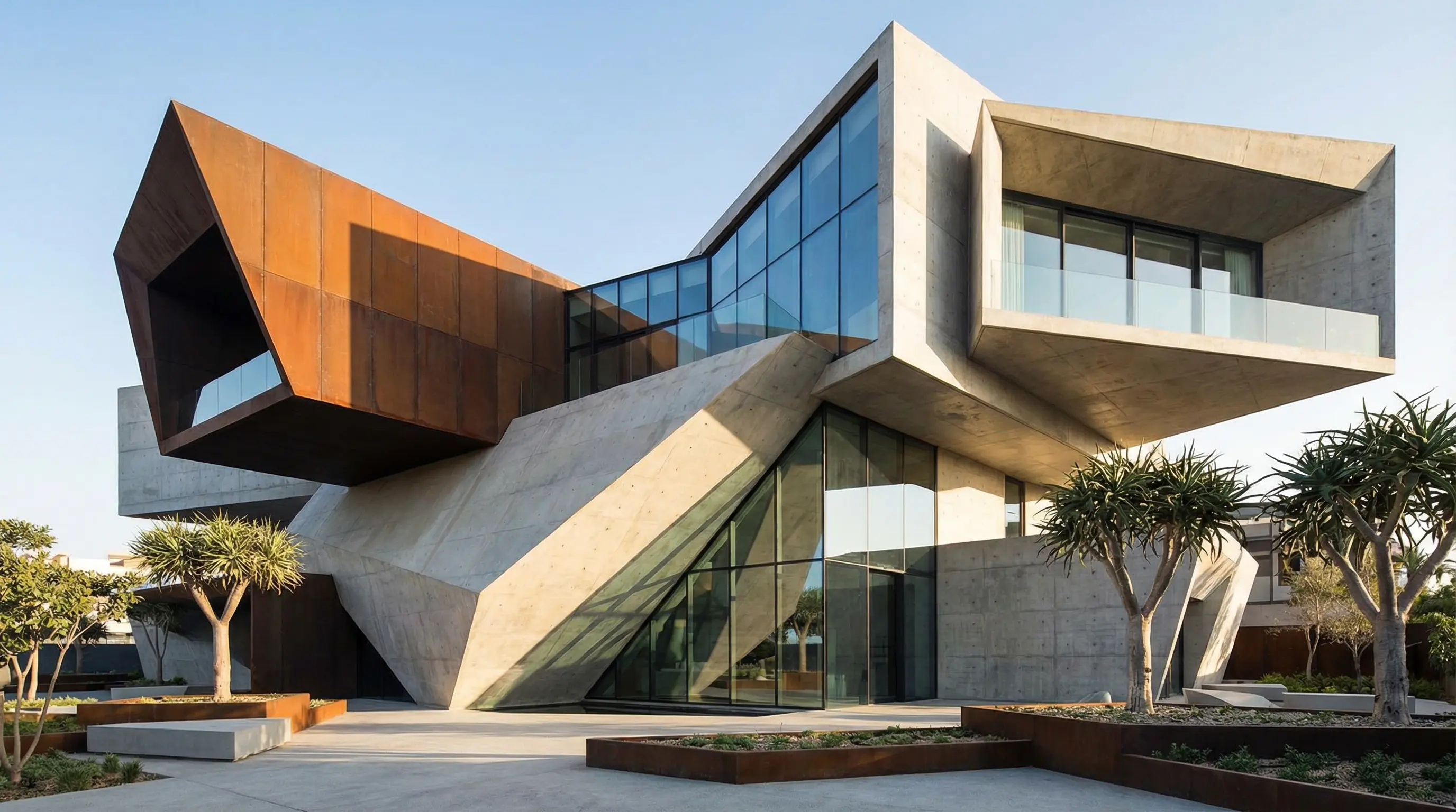 Descubra a Elegância da Arquitetura Geométrica: Formas, Esti