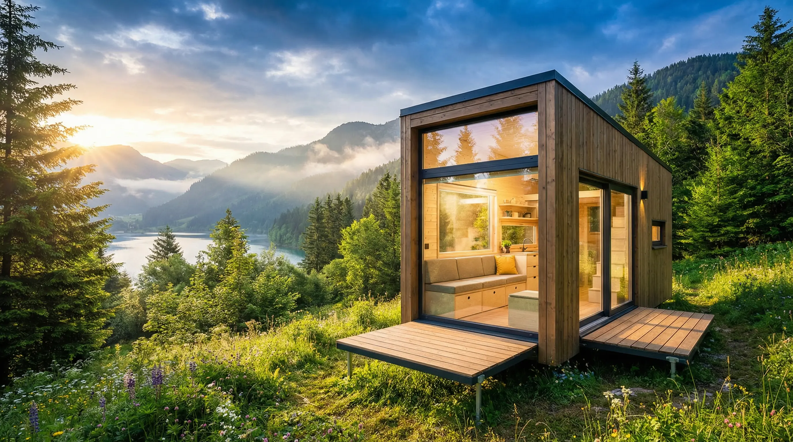 Descubra Como Projetar Espacos Compactos Como As Mini Casas 